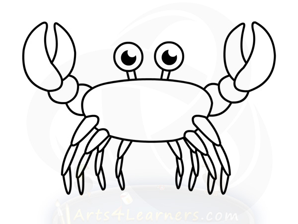 Blue Crab Drawing at GetDrawings | Free download