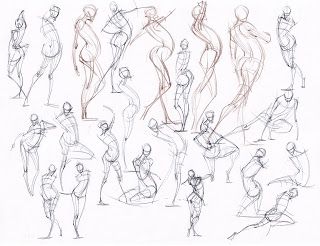 body drawing study