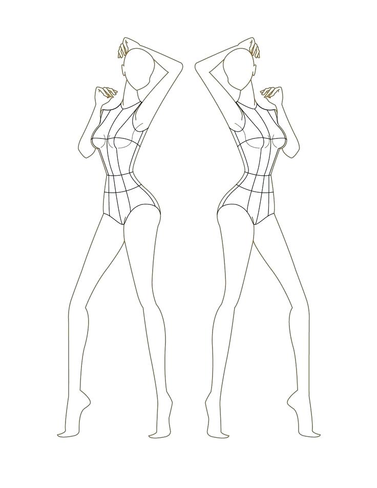 Body Template Drawing at GetDrawings Free download