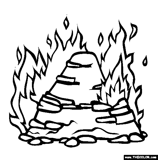 Bonfire Drawing at GetDrawings | Free download