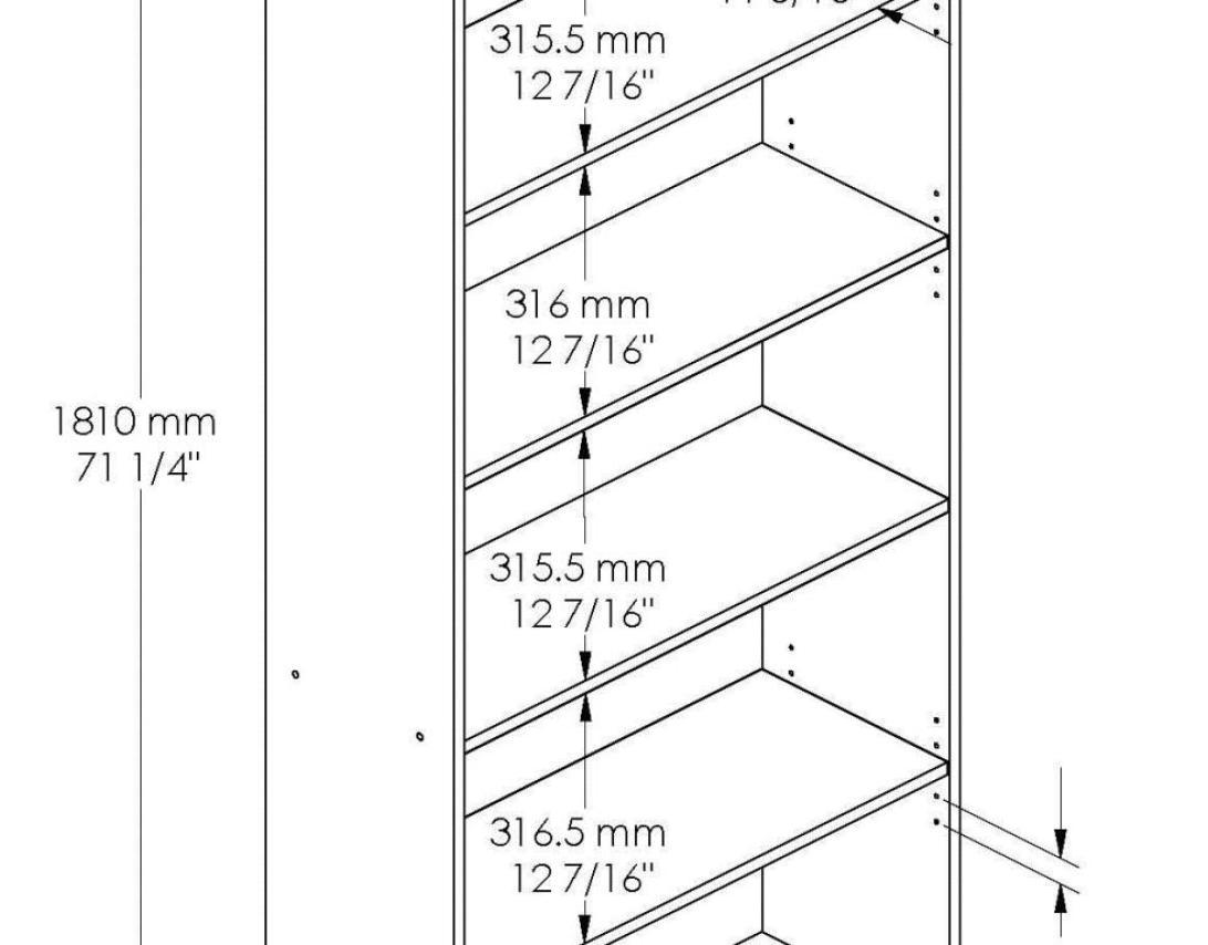 Bookshelves Drawing At Getdrawings Free Download