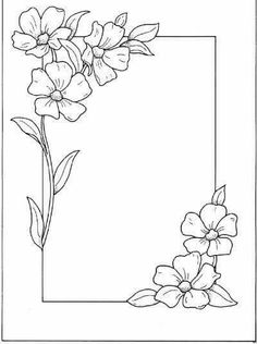 Featured image of post Simple Flower Border Designs To Draw