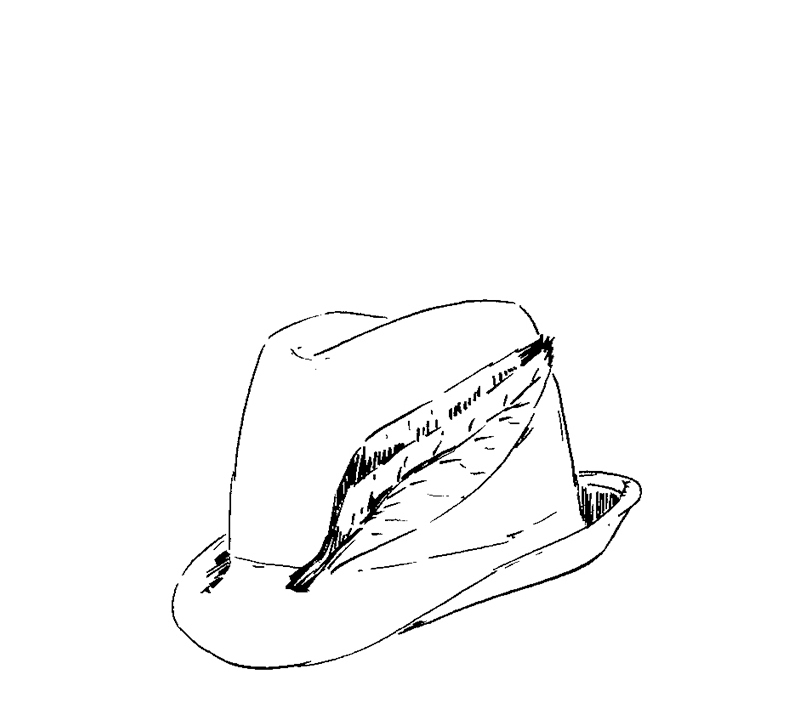 Bowler Hat Drawing at GetDrawings Free download