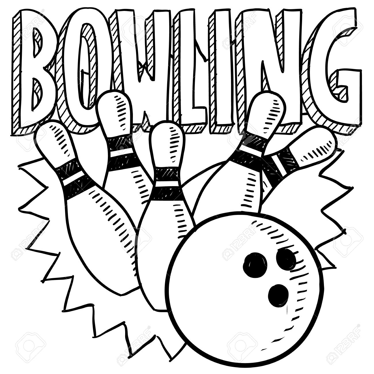 Bowling Ball Drawing at GetDrawings Free download