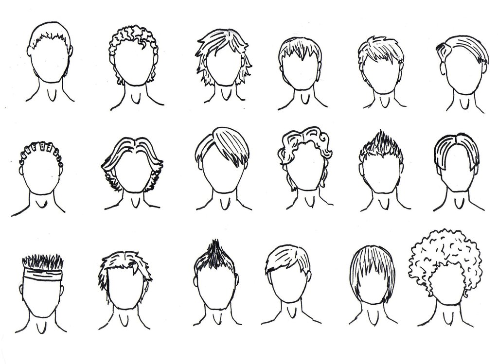 How To Draw A Boy Hair - All About Cwe3