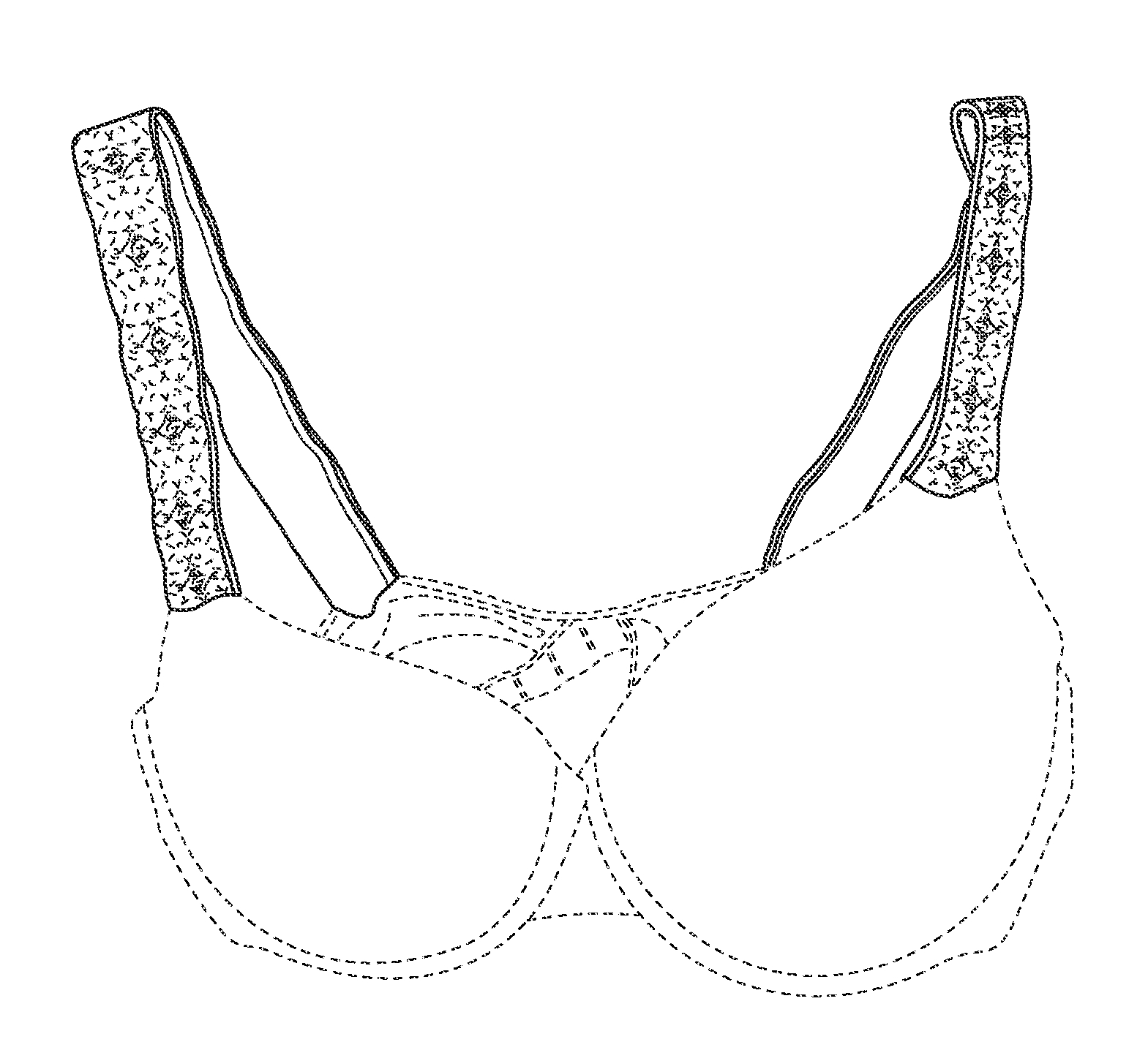 Lace Bra Drawing Sketch Coloring Page