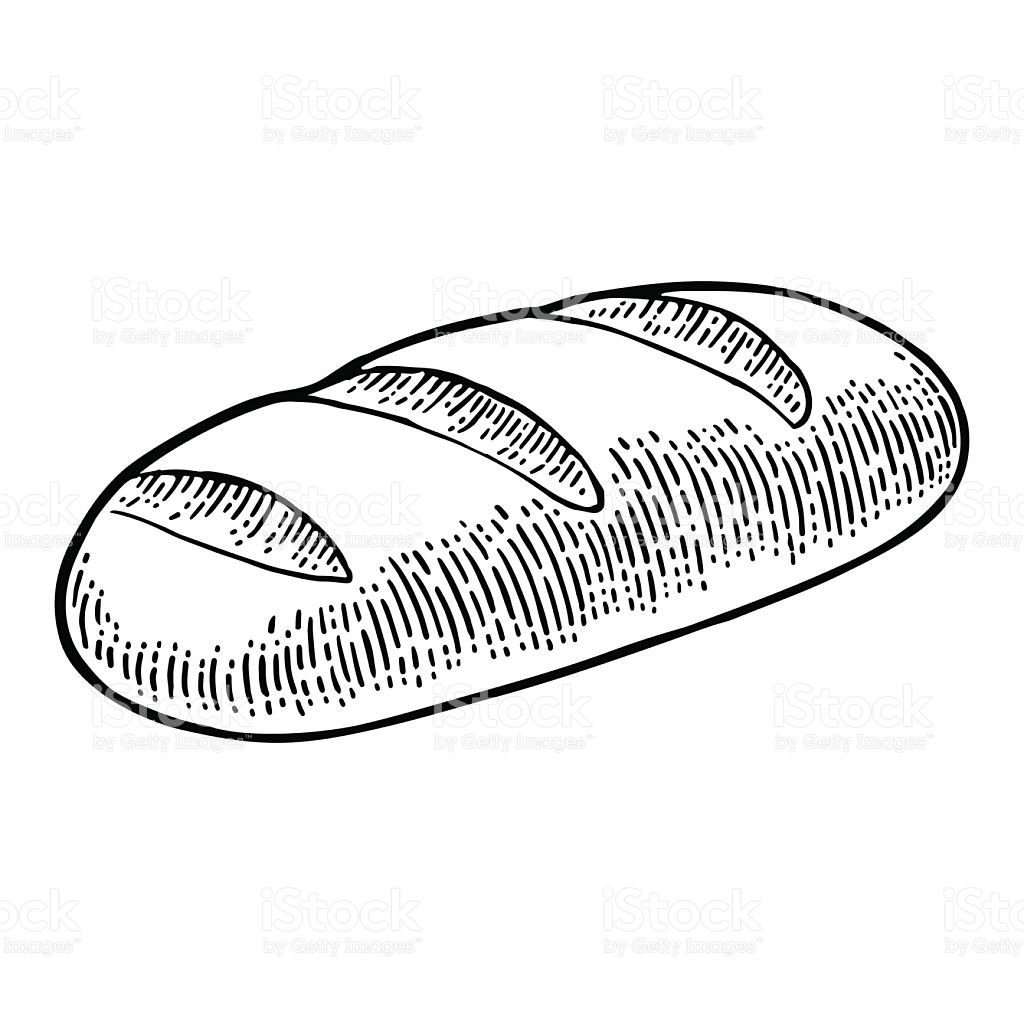 Bread Loaf Drawing at GetDrawings | Free download