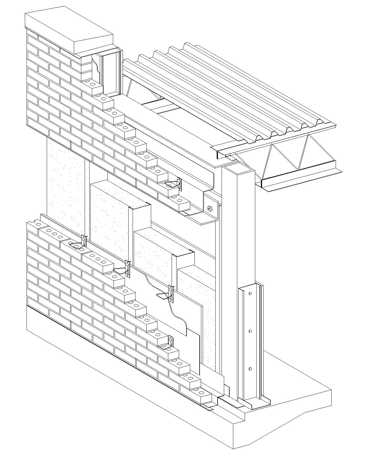 Brick Building Drawing at GetDrawings Free download