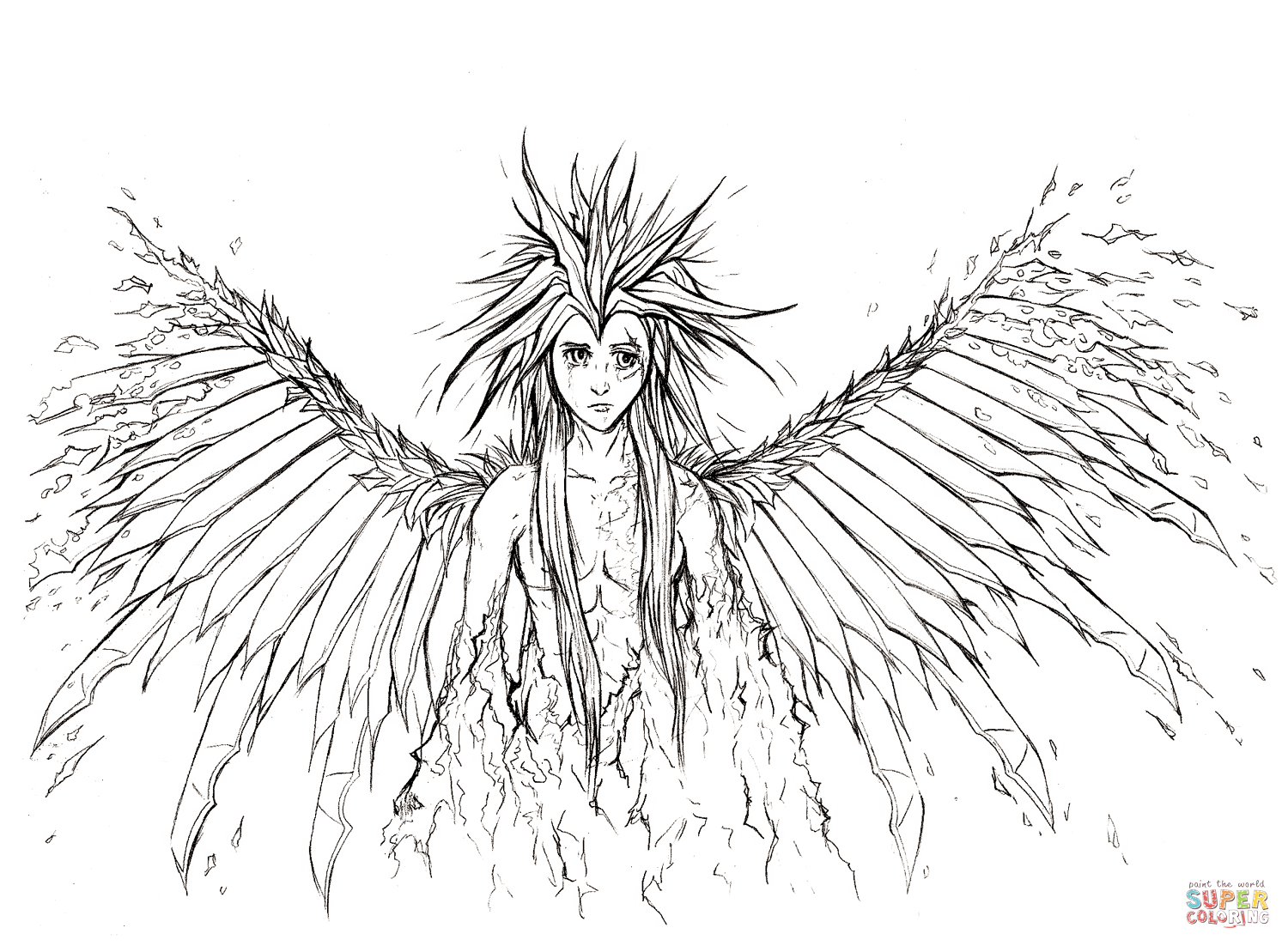 Broken Angel Drawing at GetDrawings | Free download