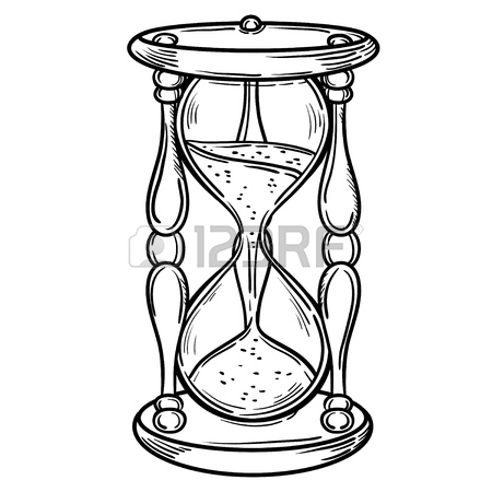 Broken Hourglass Drawing at GetDrawings | Free download