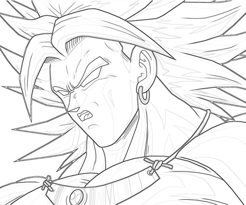 Broly Drawing At Getdrawings 