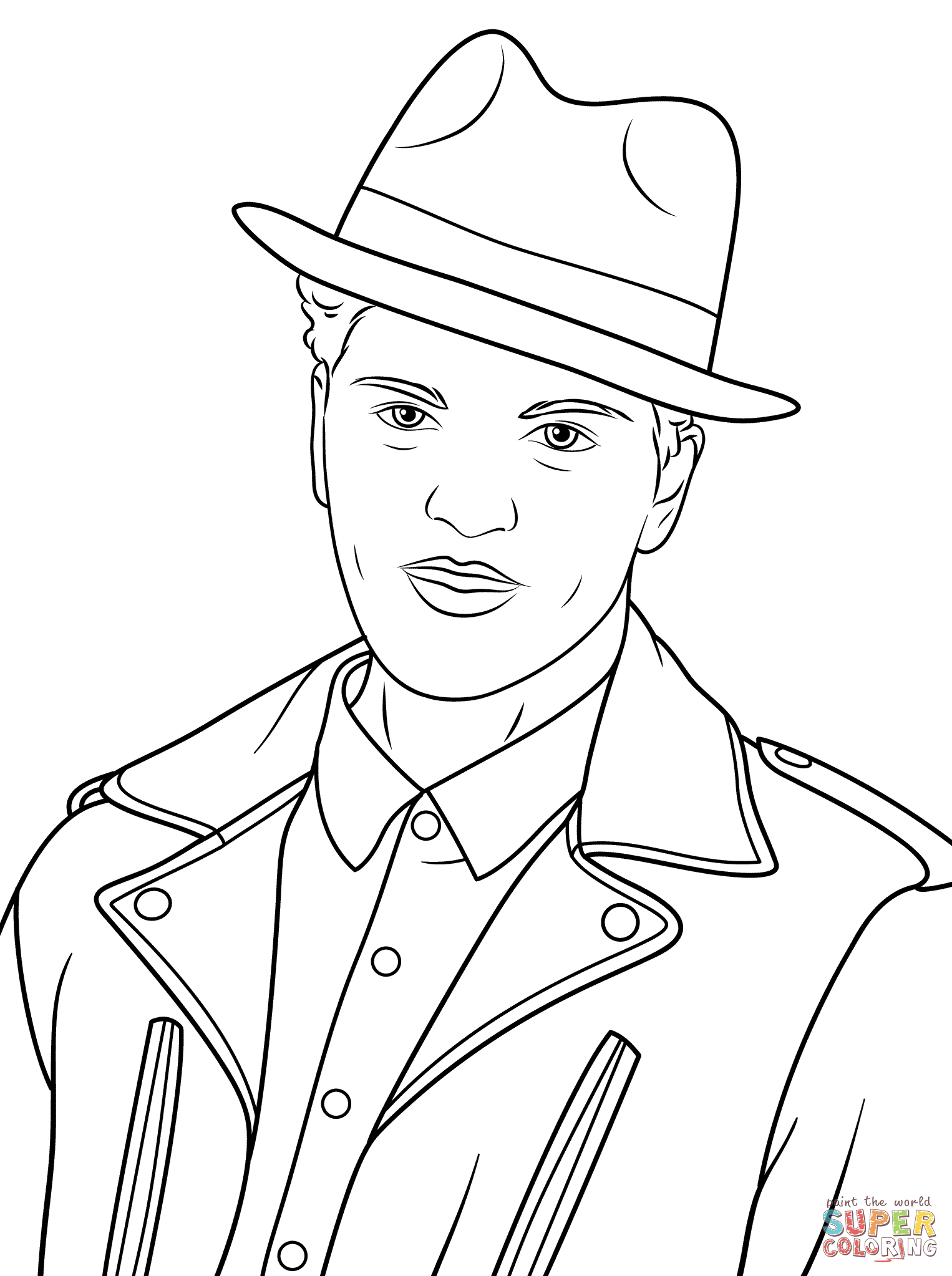 Bruno Mars Drawing At GetDrawings Free Download