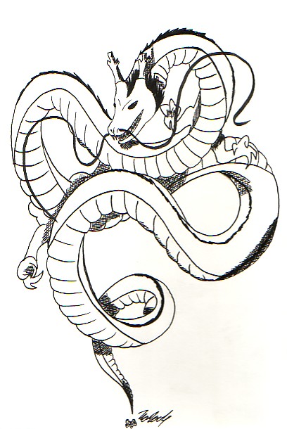 The best free Shenron drawing images. Download from 21 free drawings of