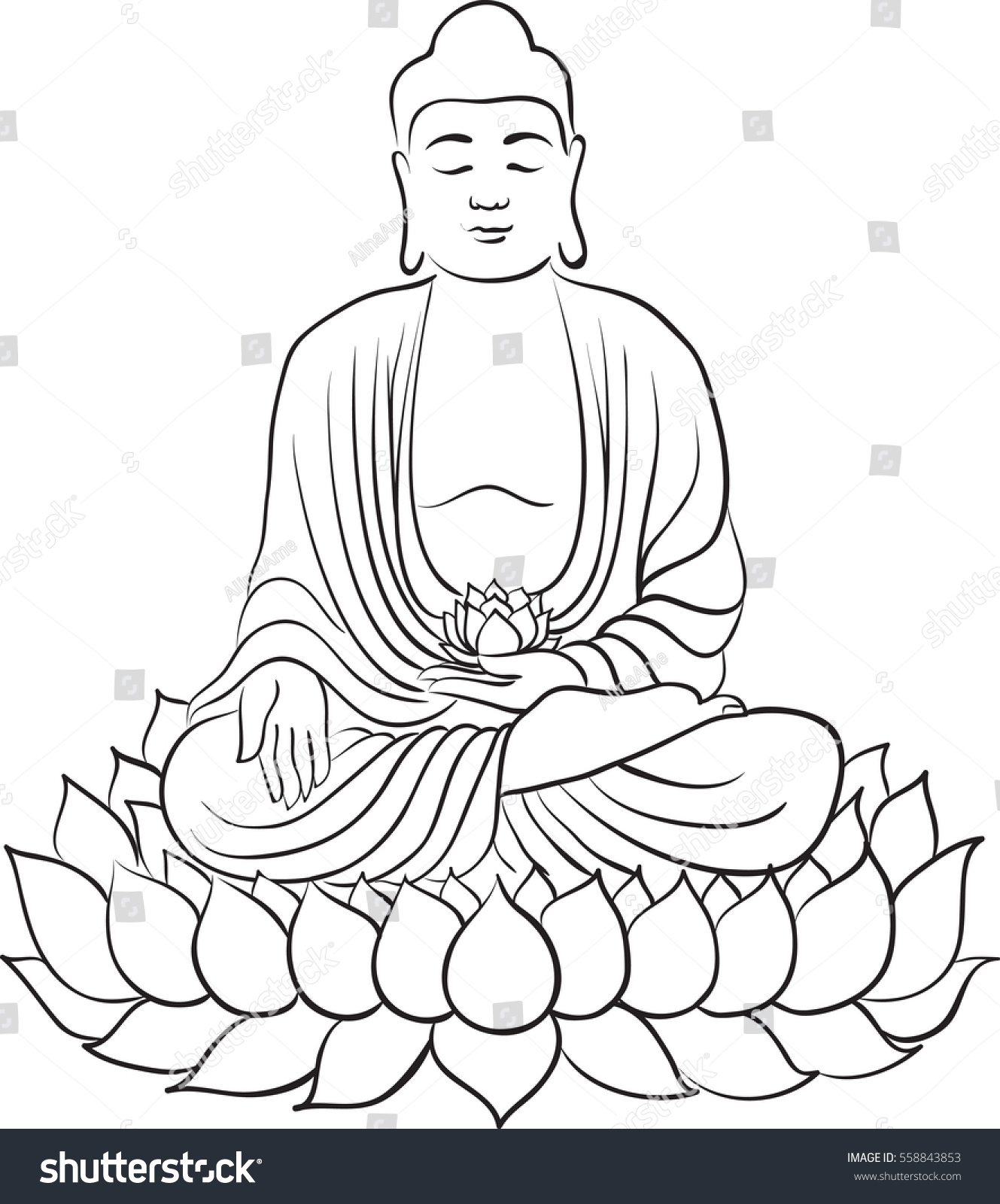 Рисунок на тему буддизм