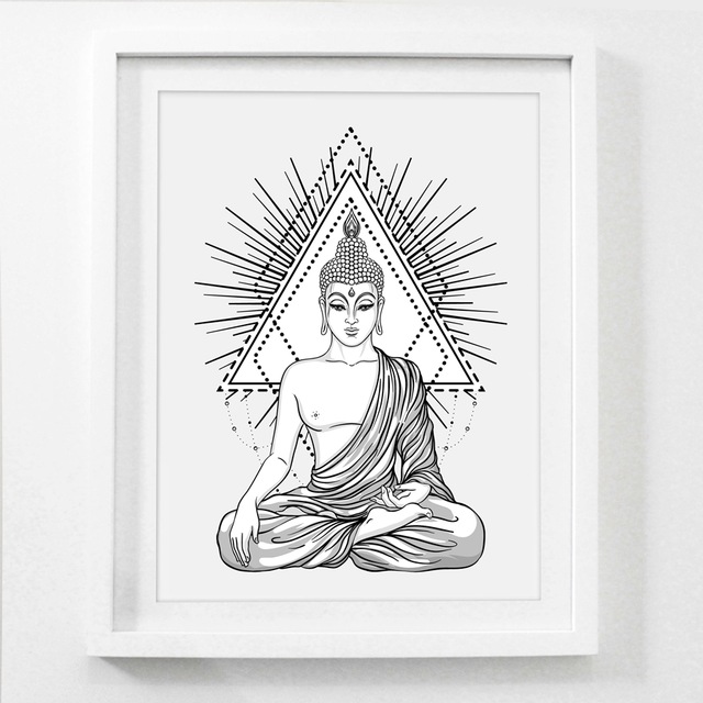 Buddha Statue Drawing at GetDrawings | Free download