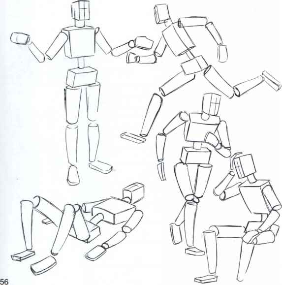 block figure drawing