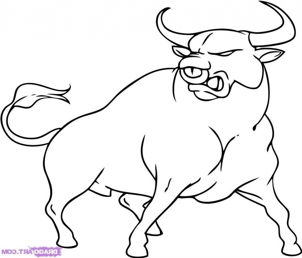 Bull Drawing Pictures_ at GetDrawings Free download