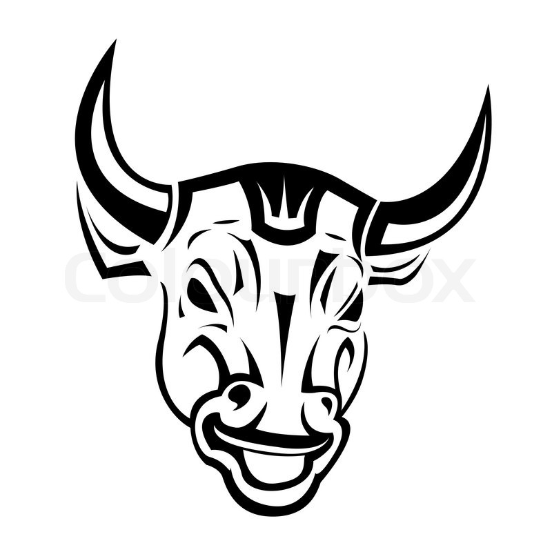 Bull Head Drawing at GetDrawings | Free download