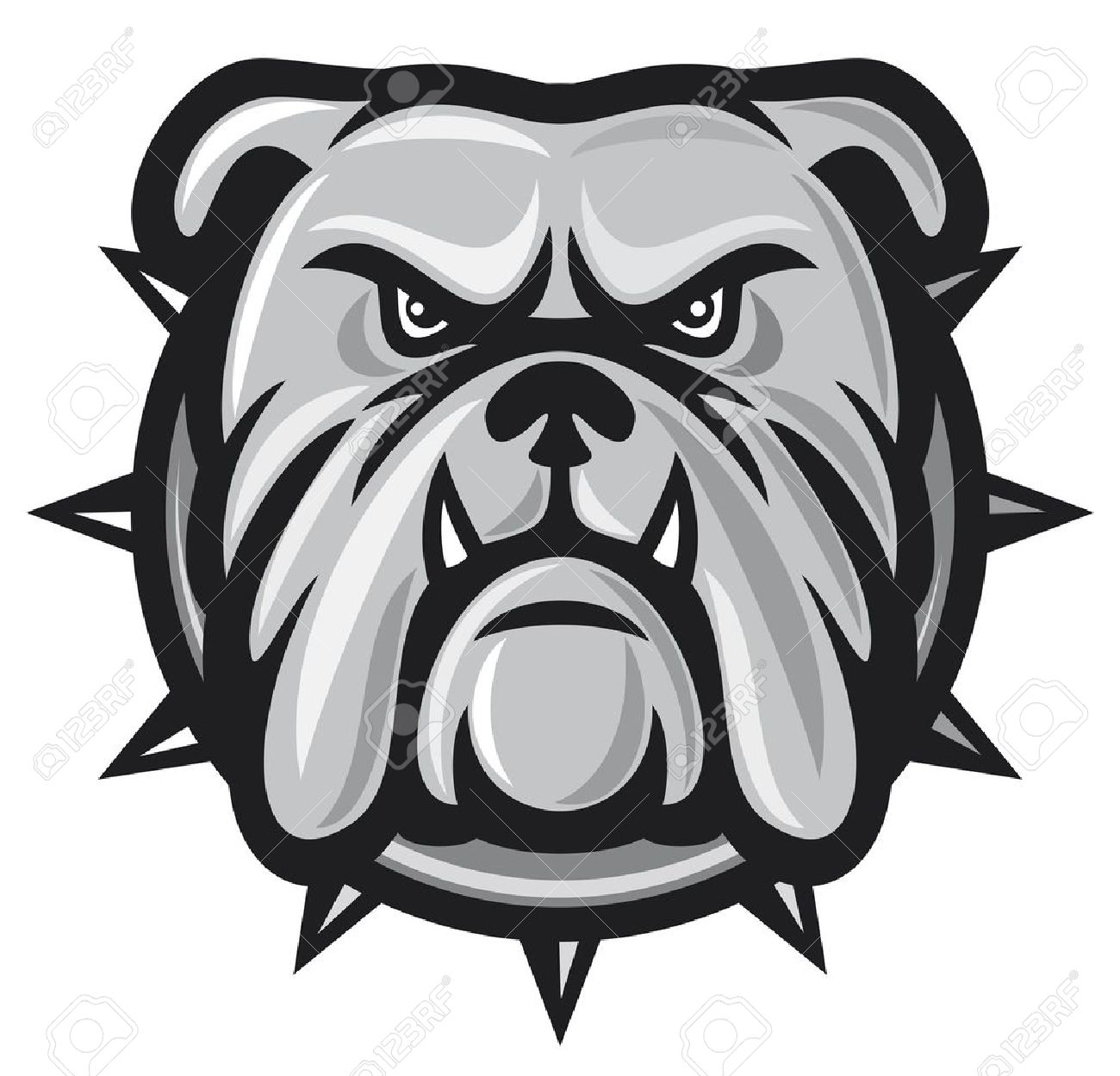 Bulldog Face Drawing at GetDrawings Free download