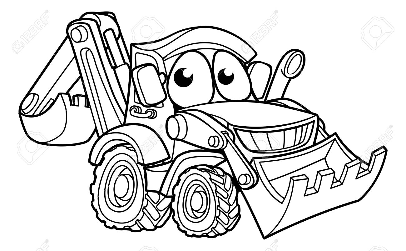 Bulldozer Drawing at GetDrawings | Free download