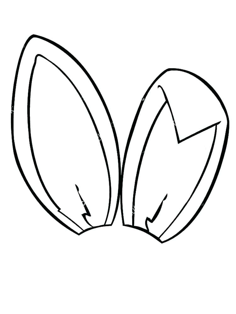 Bunny Ears Drawing at GetDrawings Free download