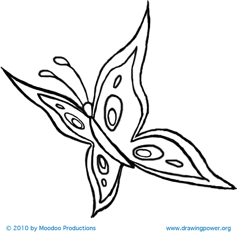 Butterfly Wings Drawing At Getdrawings Com Free For