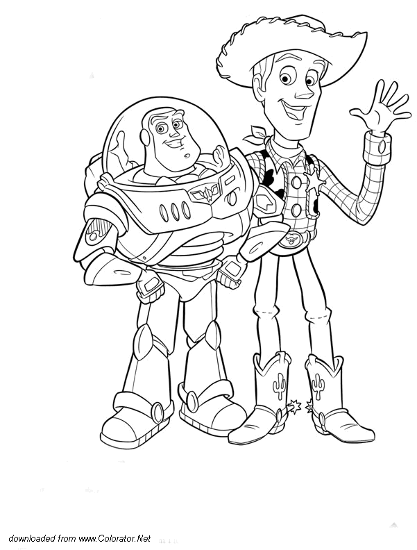 Buzz And Woody Drawing at GetDrawings Free download