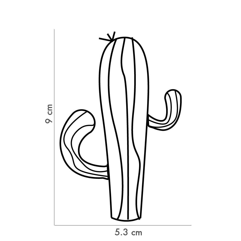 Cactus Line Drawing at GetDrawings | Free download