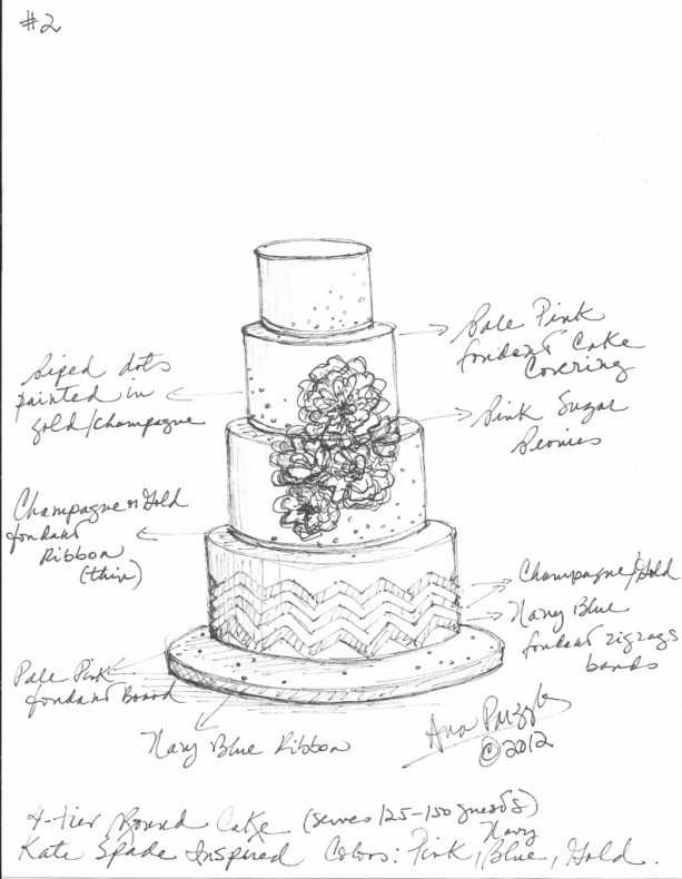 Cake Drawing Template at GetDrawings | Free download