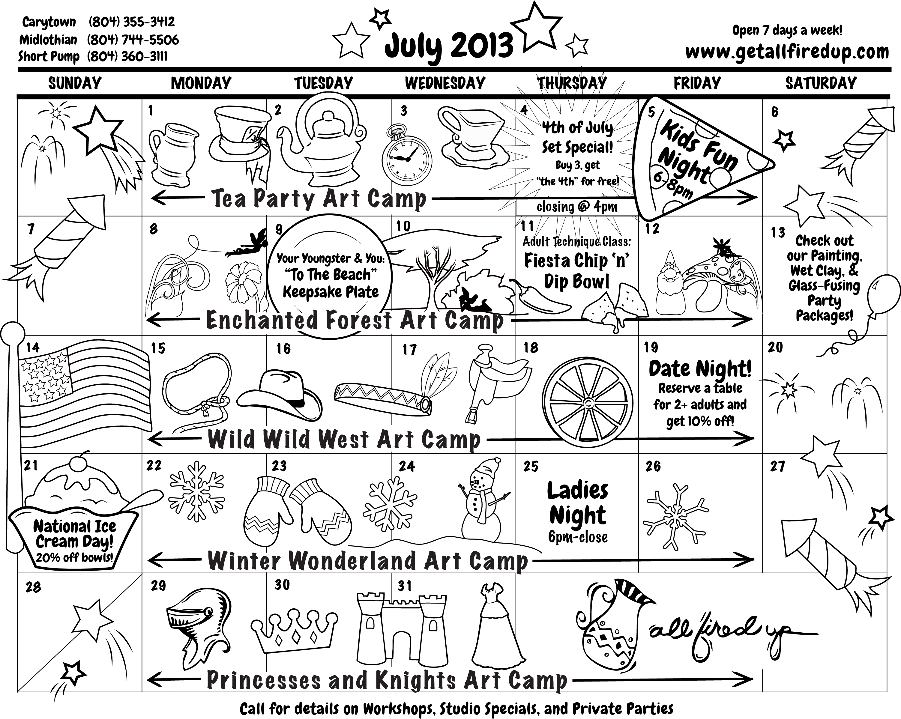 Monthly Calendar Clipart at GetDrawings Free download