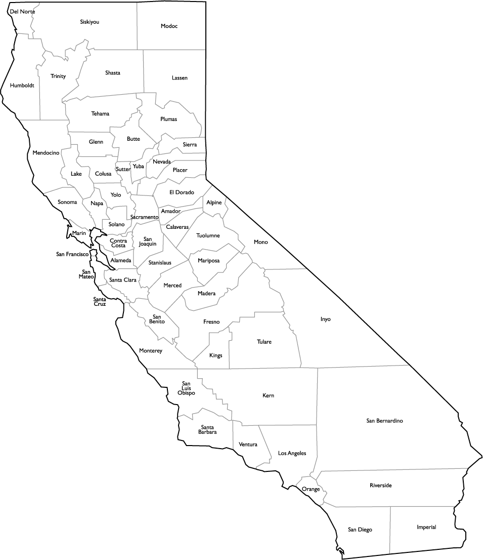 California Map Drawing at GetDrawings Free download