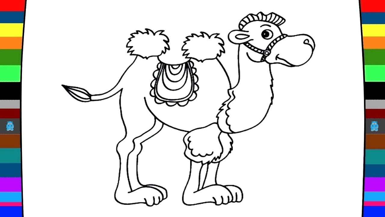 Camel Cartoon Drawing at GetDrawings | Free download