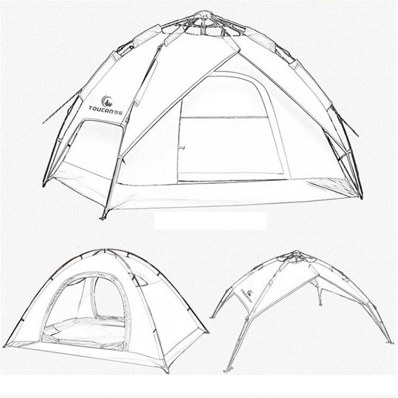 Tent Sketch at PaintingValley.com | Explore collection of Tent Sketch