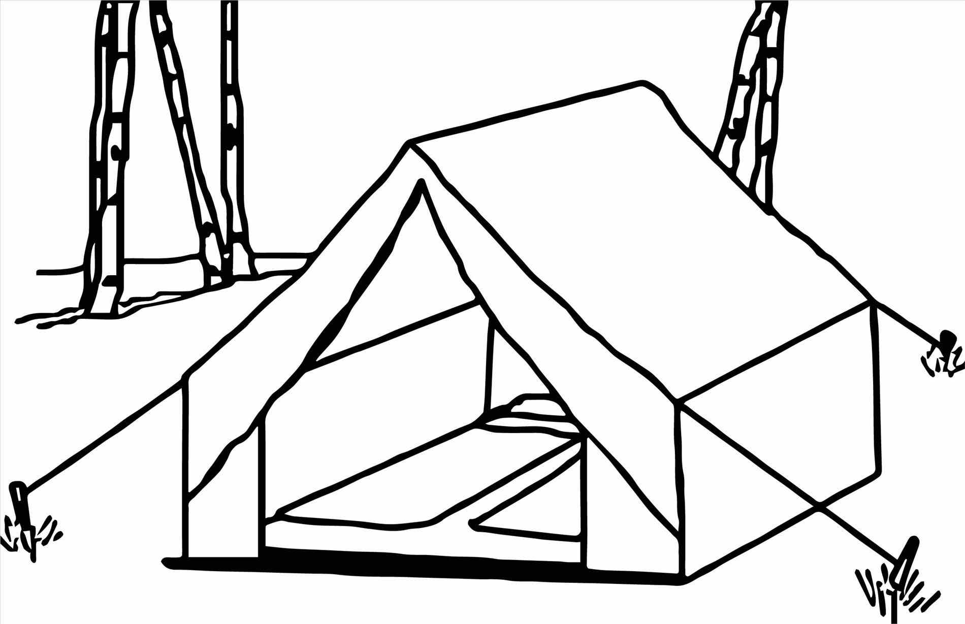 Camping Tent Drawing at GetDrawings Free download