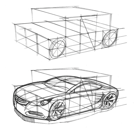 Car Perspective Drawing at GetDrawings Free download