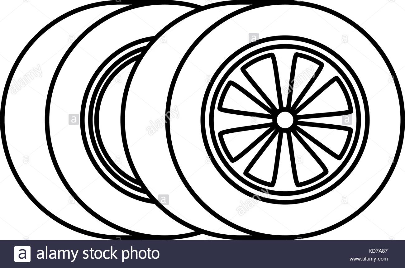 Car Tire Drawing at GetDrawings | Free download