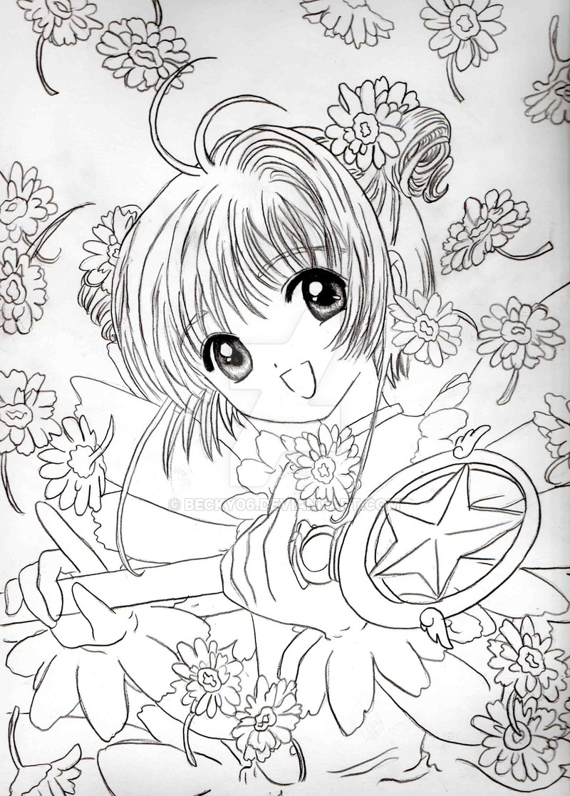 Cardcaptor Sakura Drawing At Getdrawings 