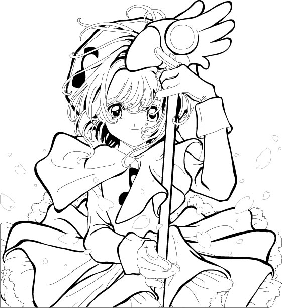 Cardcaptor Sakura Drawing at GetDrawings | Free download