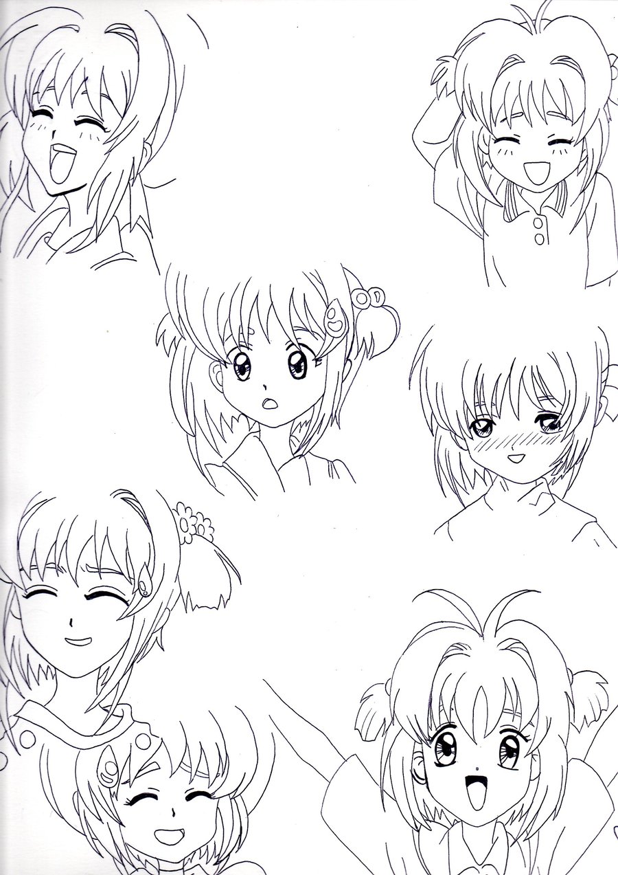 Cardcaptor Sakura Drawing at GetDrawings | Free download