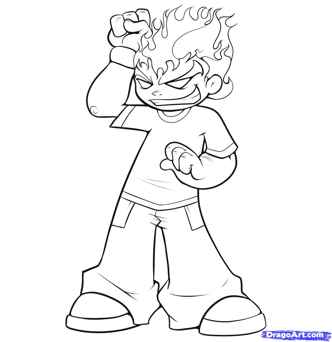 Cartoon Character Drawing at GetDrawings | Free download
