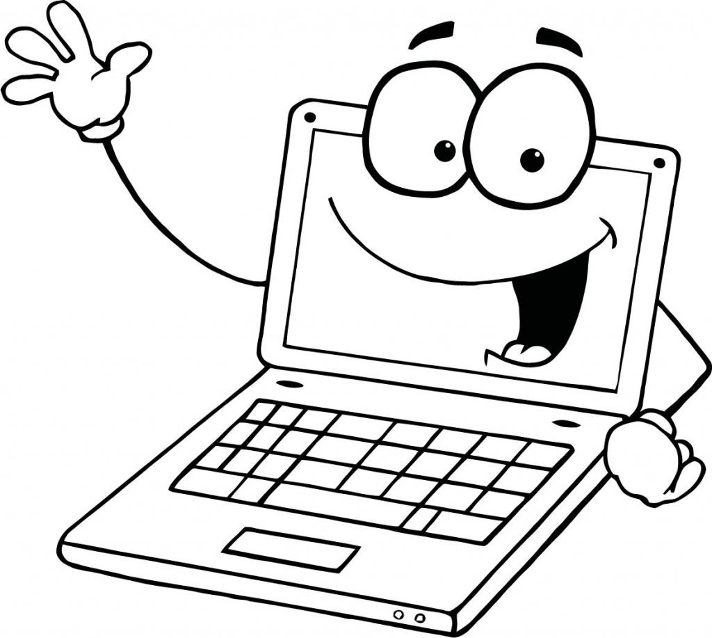 Cartoon Computer Drawing at GetDrawings Free download