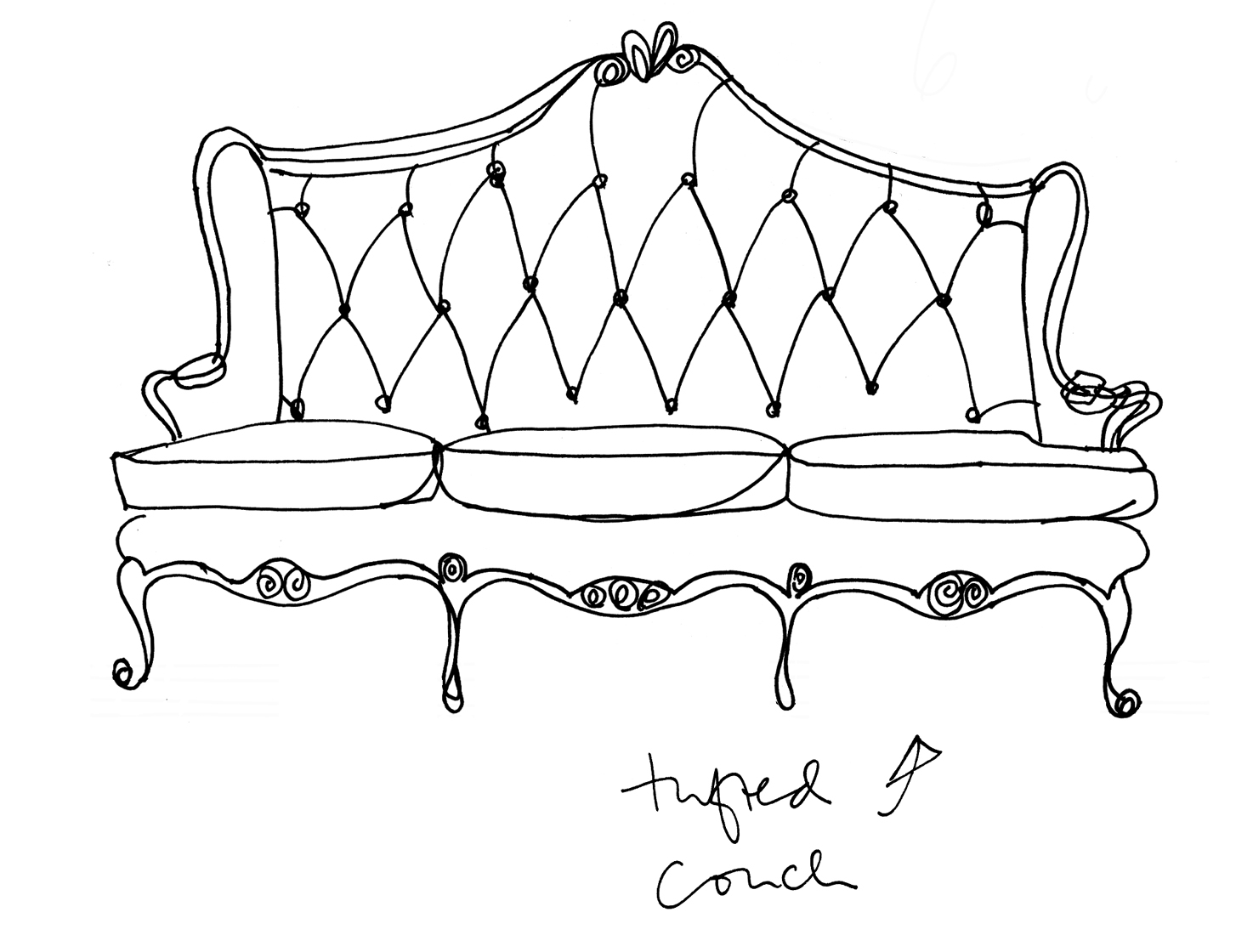The best free Chaise drawing images. Download from 8 free drawings of