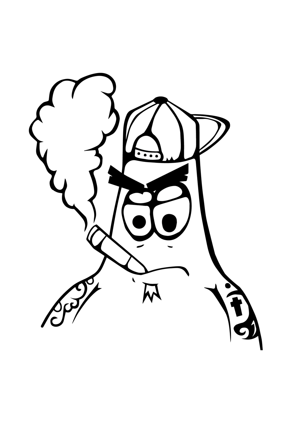 Cartoon Gangster Drawing at GetDrawings | Free download