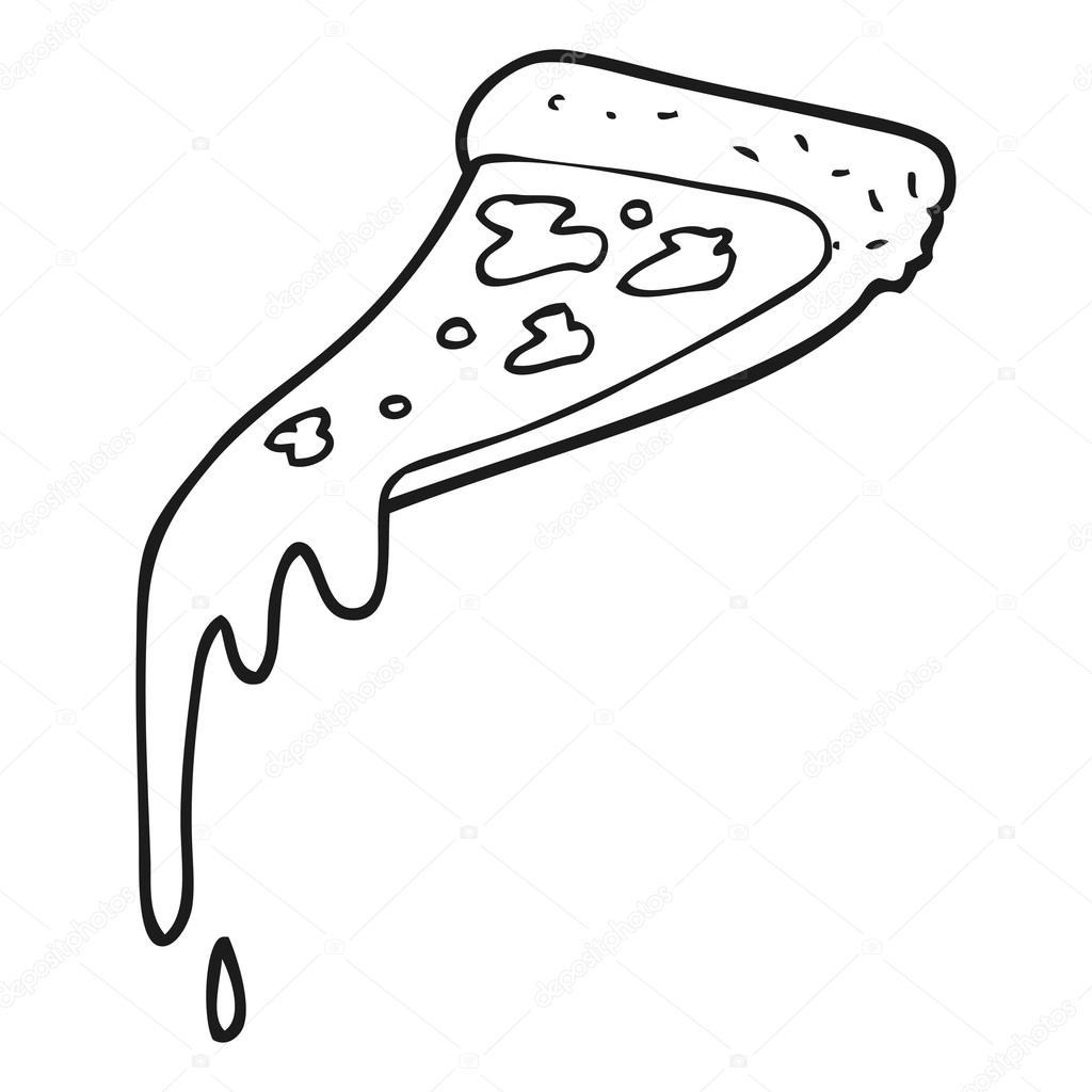 Cartoon Pizza Drawing at GetDrawings | Free download