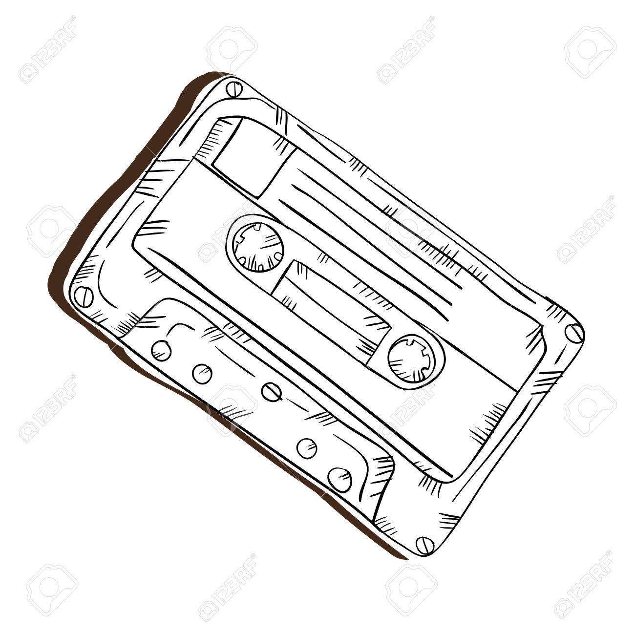 Cassette Drawing at GetDrawings | Free download