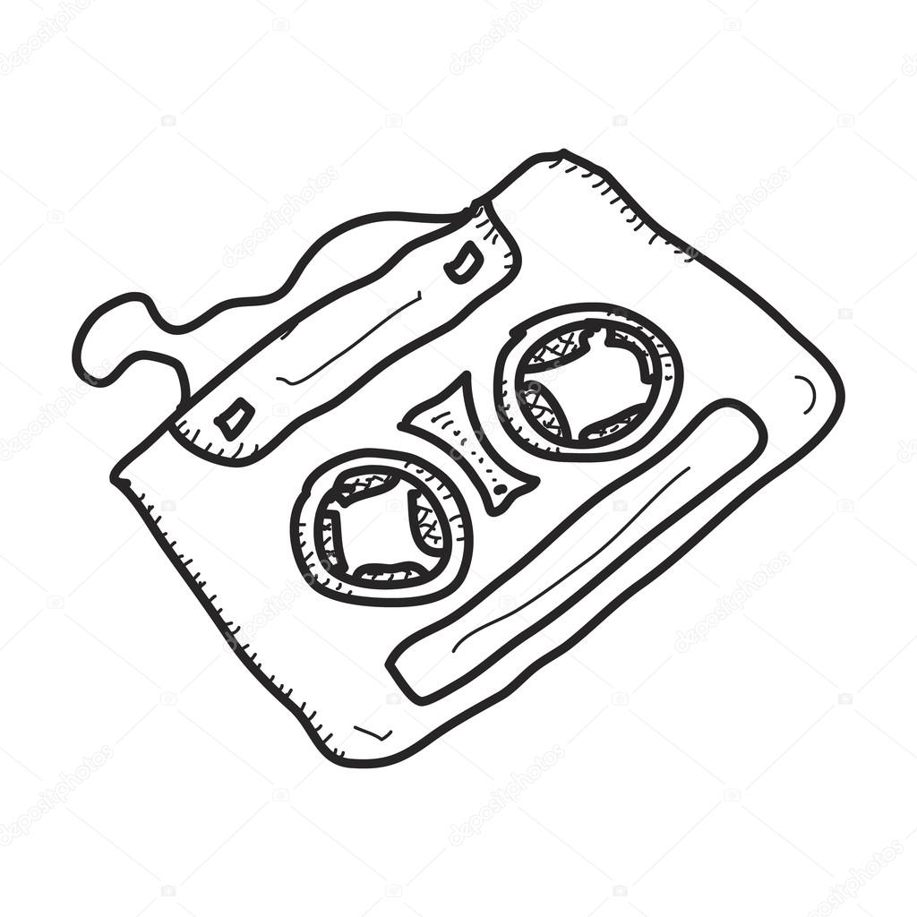 Cassette Tape Drawing at GetDrawings | Free download