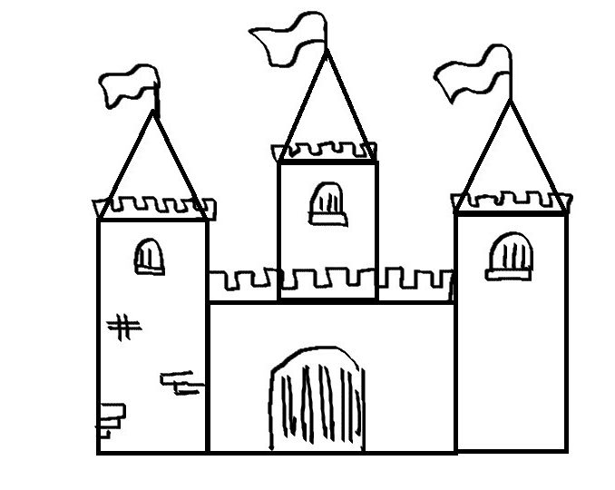 Castle Drawing Easy at GetDrawings Free download