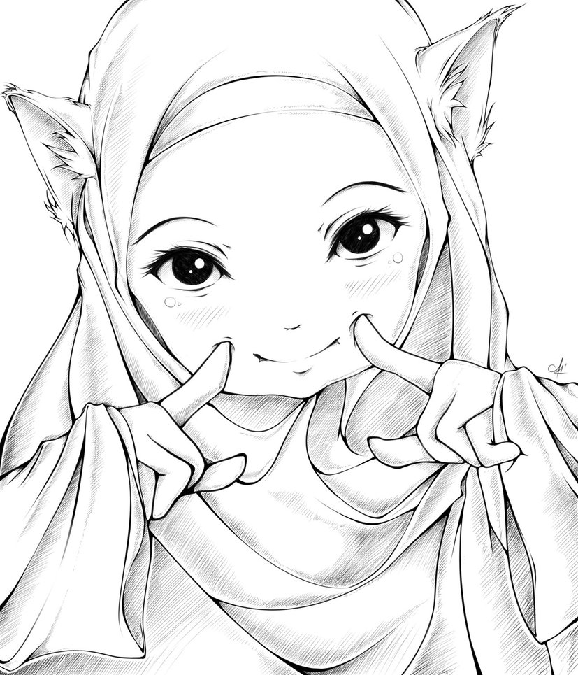 Cat Ears Drawing at GetDrawings | Free download