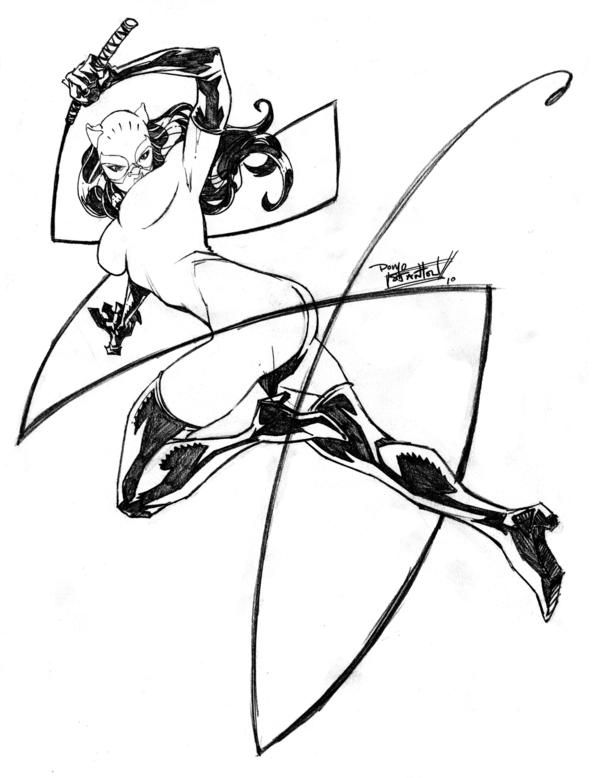 Catwoman Drawing at GetDrawings | Free download