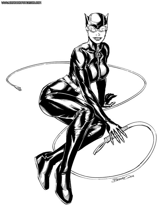 Catwoman Drawing at GetDrawings | Free download